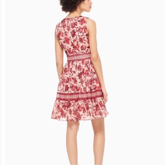 Kate Spade Paisley in Bloom Dress Conch Shell Size 0 - Picture 13 of 14